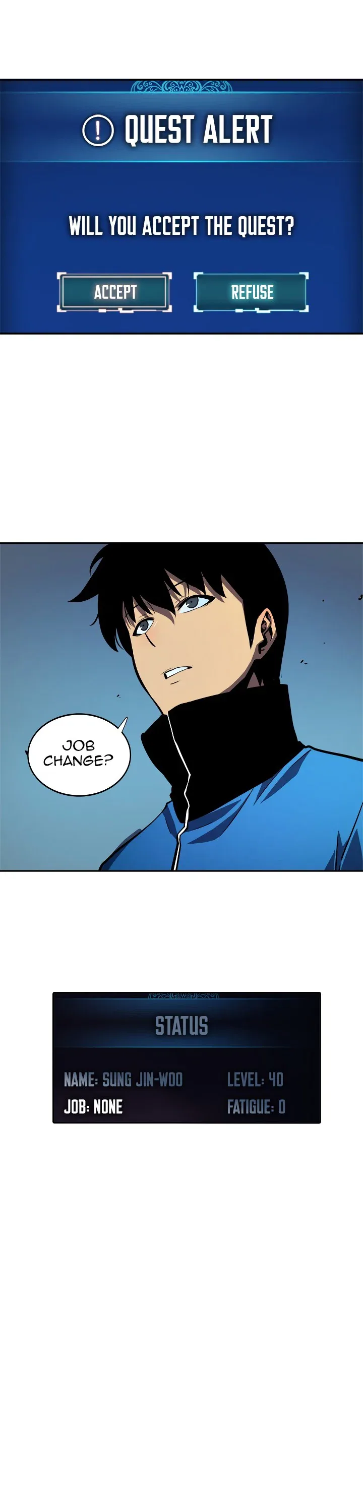 Solo Leveling manga, chapter 36, page 23 of 39
