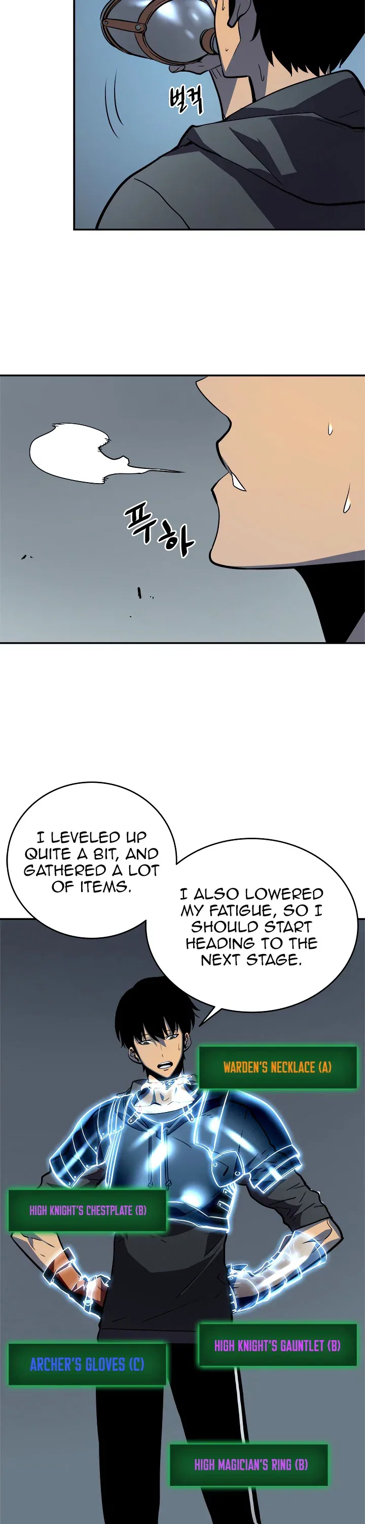 Solo Leveling manga, chapter 38, page 37 of 48