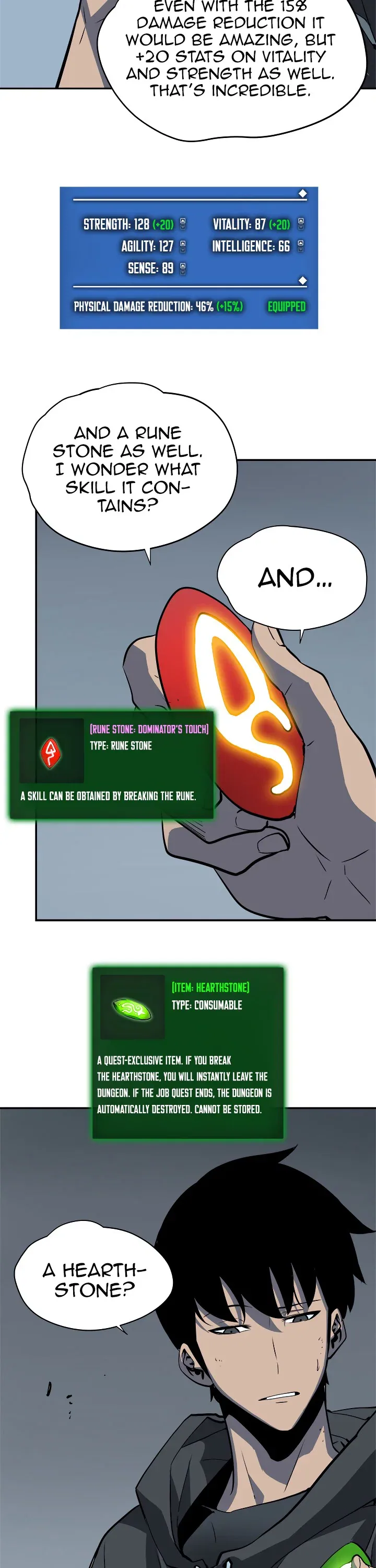 Solo Leveling manga, chapter 40, page 33 of 37