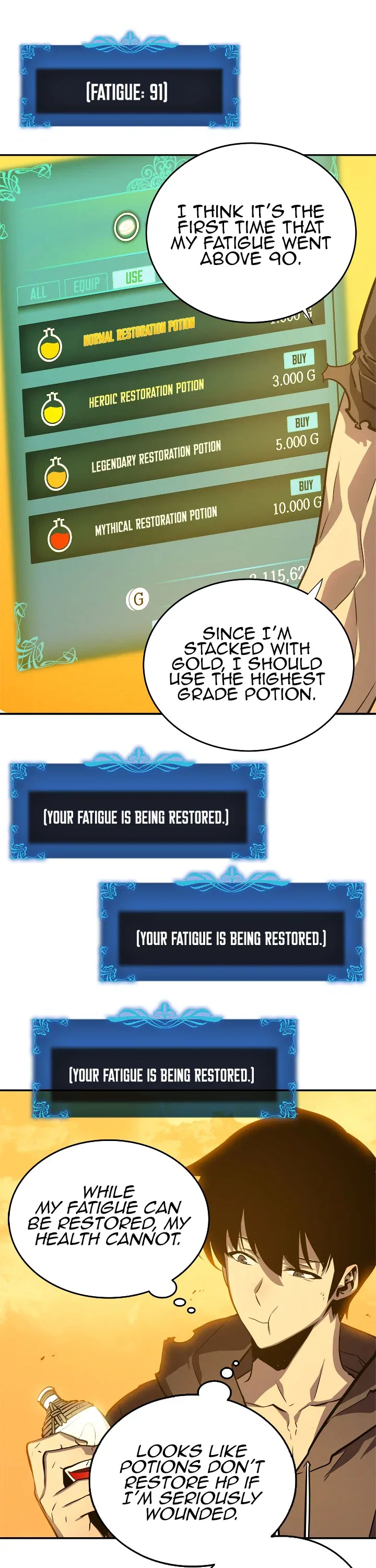 Solo Leveling manga, chapter 42, page 32 of 42