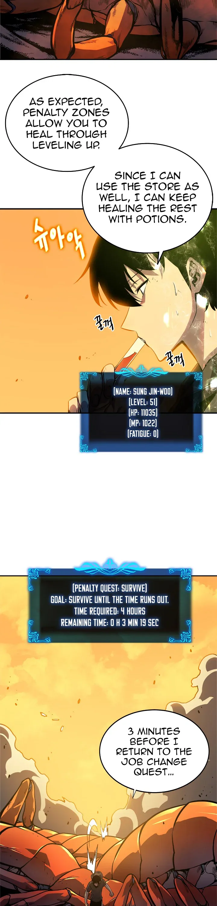 Solo Leveling manga, chapter 43, page 8 of 39