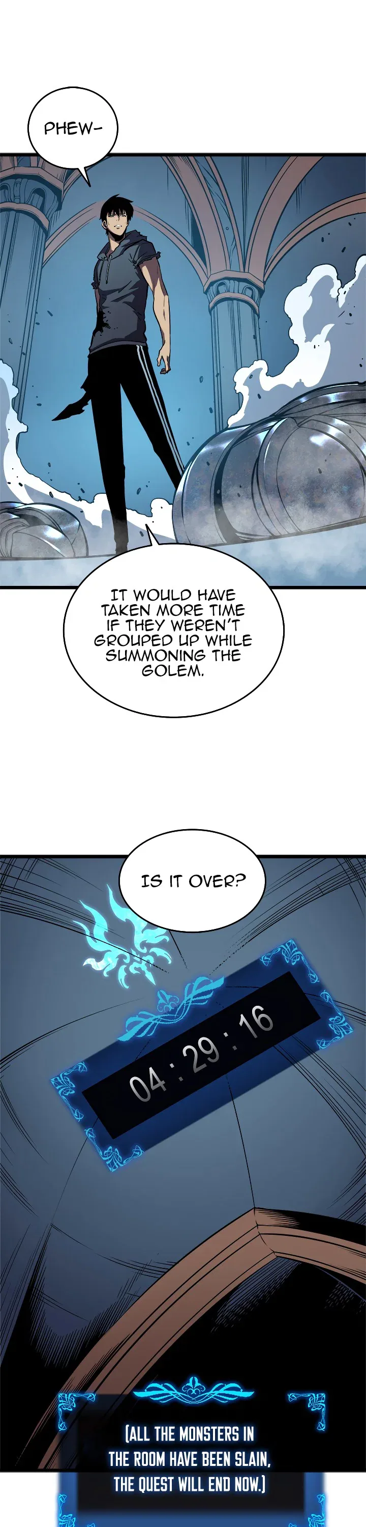Solo Leveling manga, chapter 44, page 32 of 39