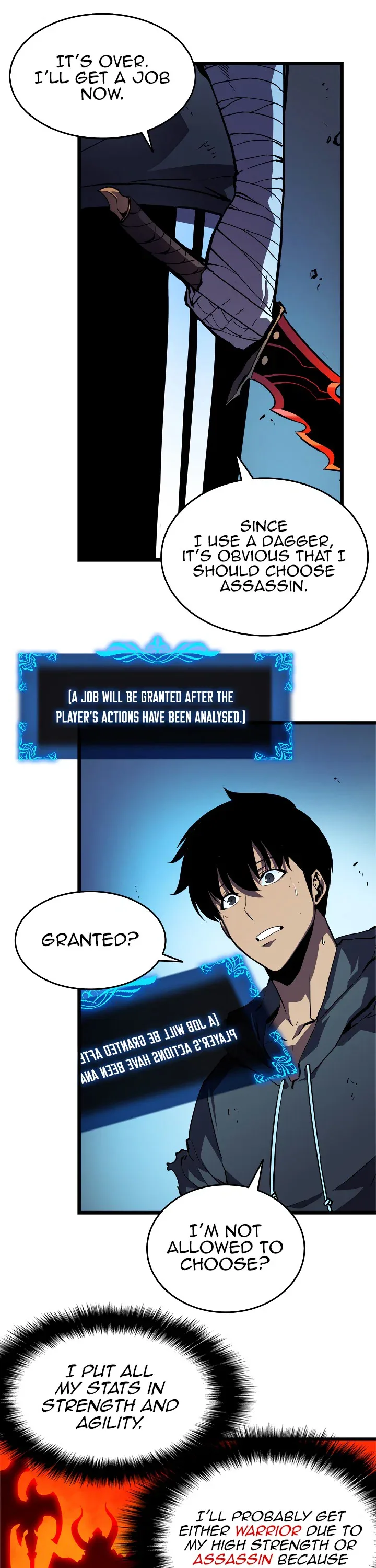 Solo Leveling manga, chapter 44, page 34 of 39