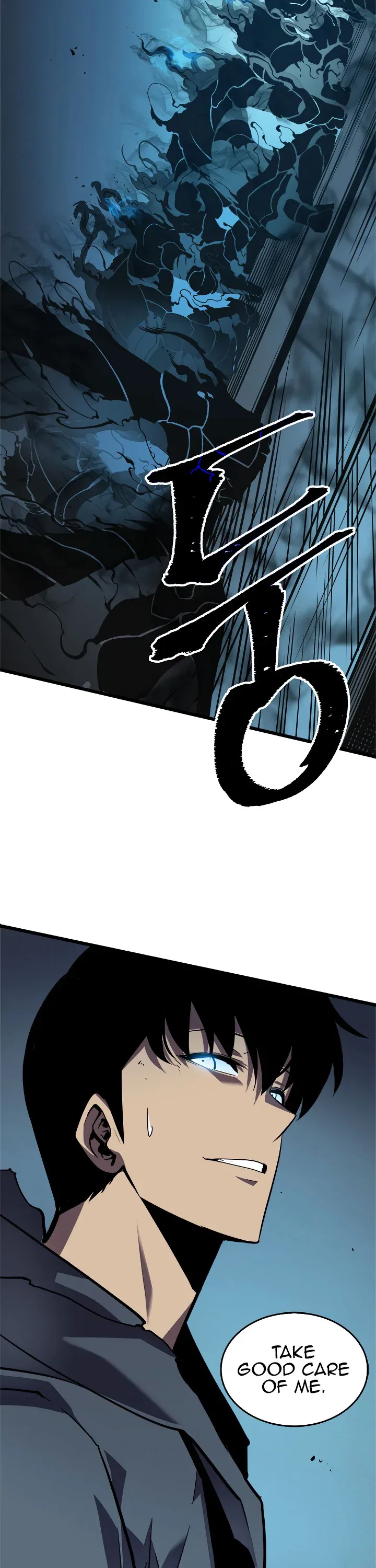 Solo Leveling manga, chapter 45, page 53 of 54