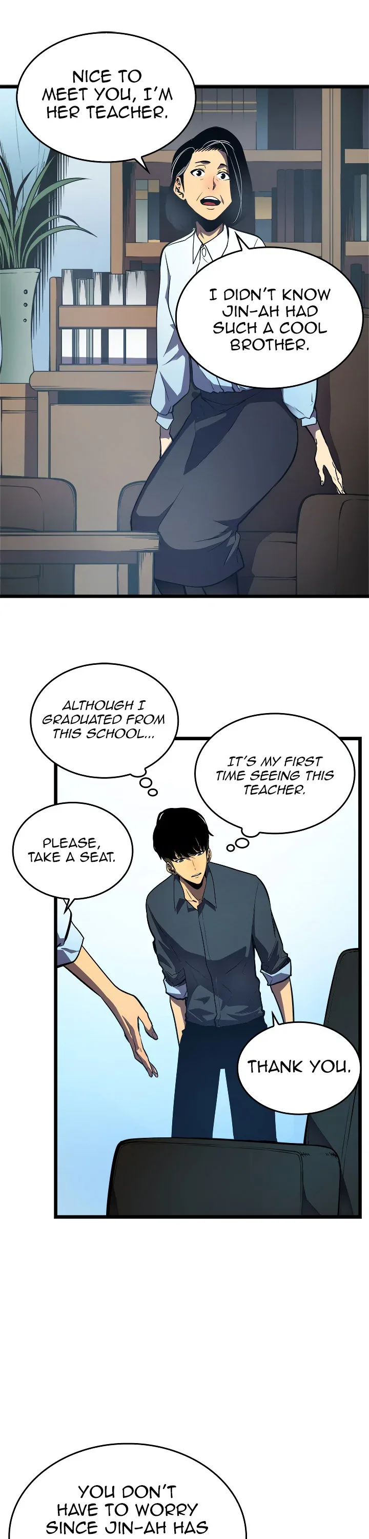 Solo Leveling manga, chapter 46, page 19 of 30