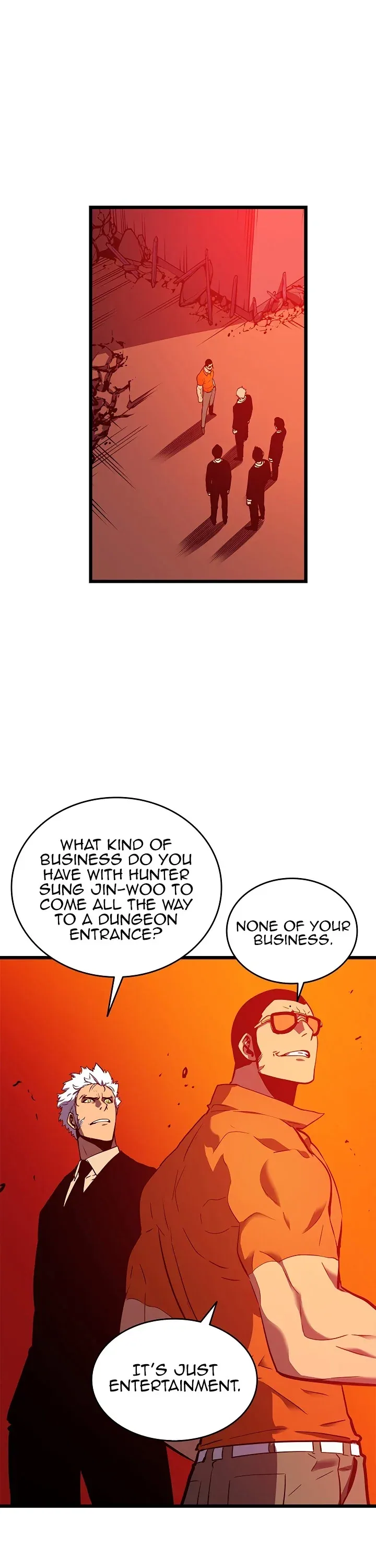Solo Leveling manga, chapter 50, page 33 of 50