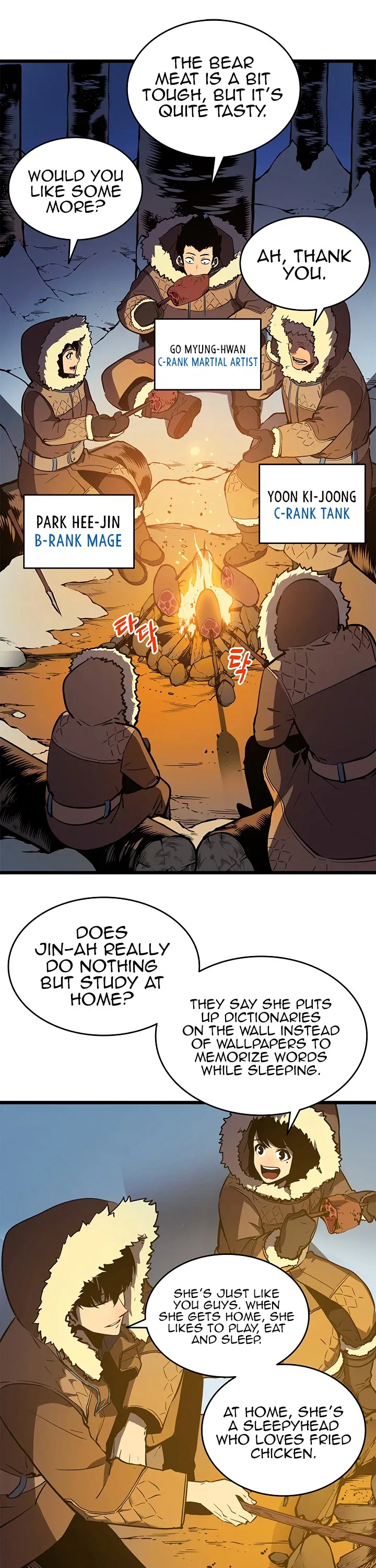 Solo Leveling manga, chapter 50, page 37 of 50
