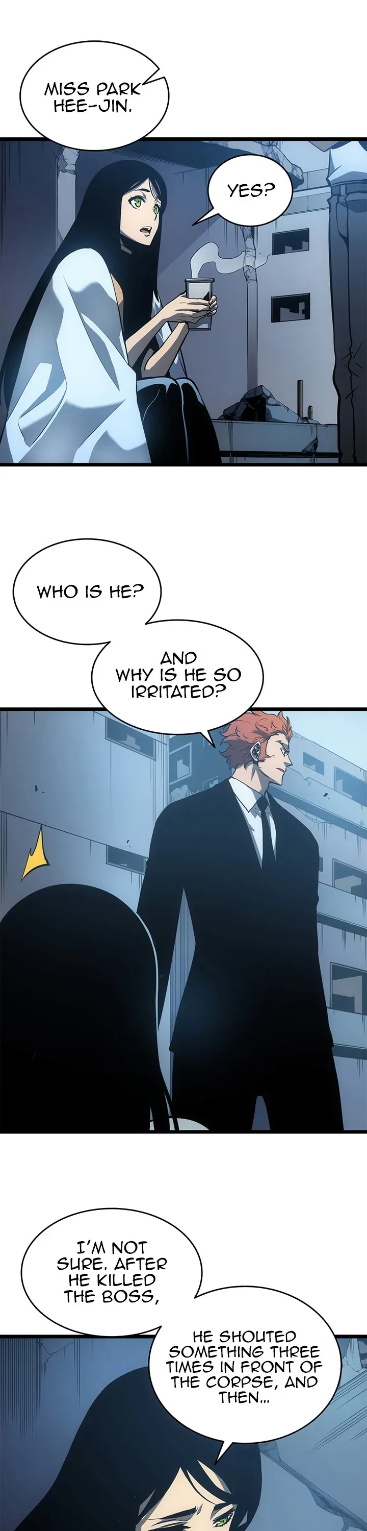 Solo Leveling manga, chapter 55, page 16 of 36