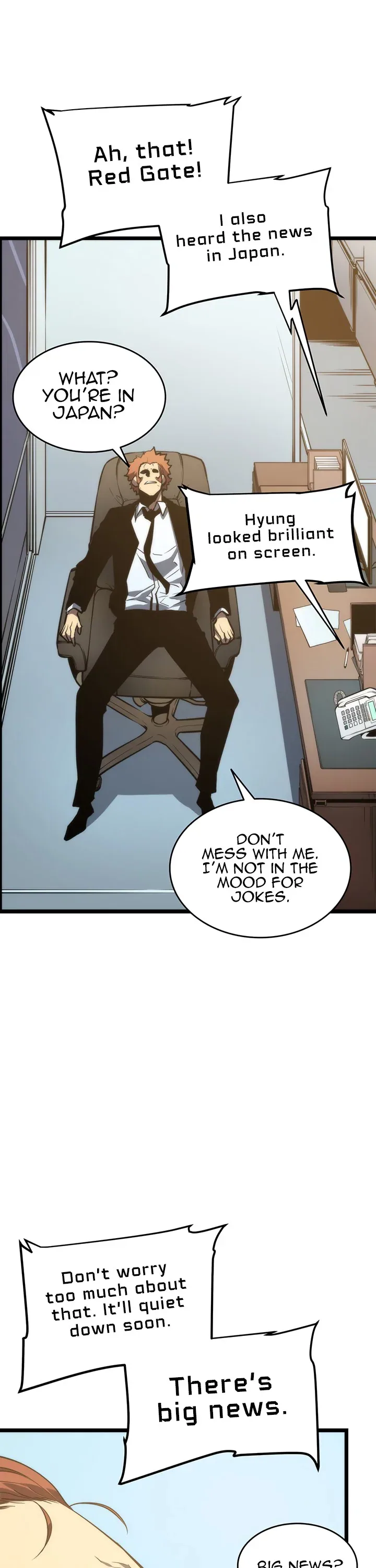 Solo Leveling manga, chapter 56, page 35 of 43