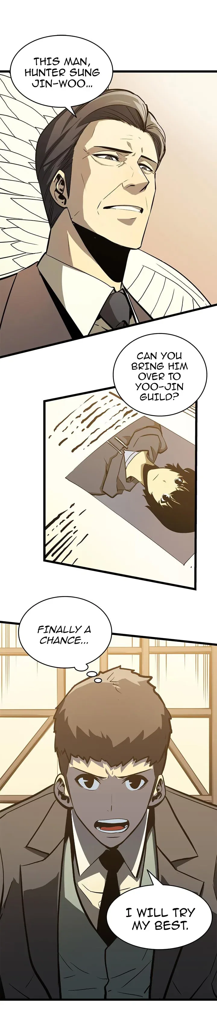 Solo Leveling manga, chapter 57, page 31 of 35