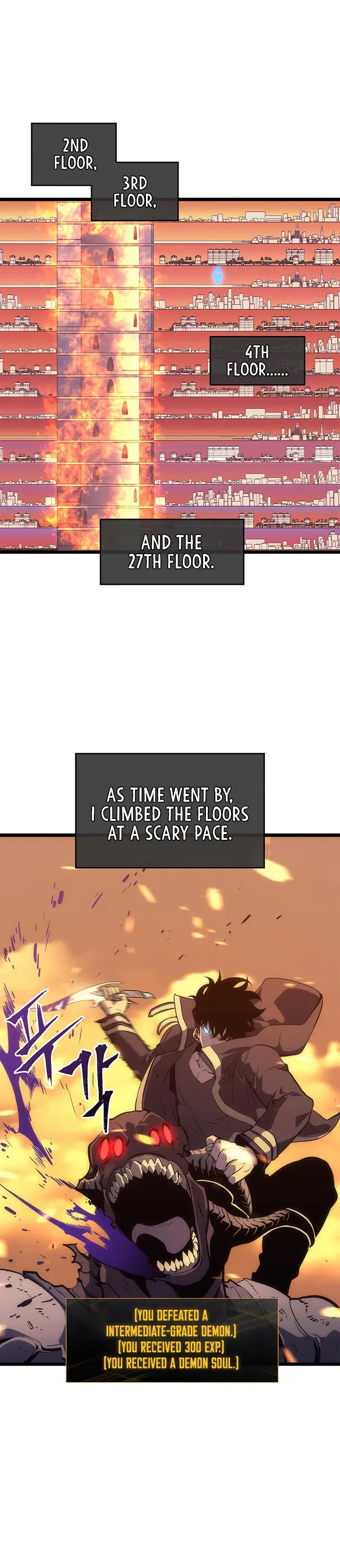 Solo Leveling manga, chapter 58, page 19 of 36