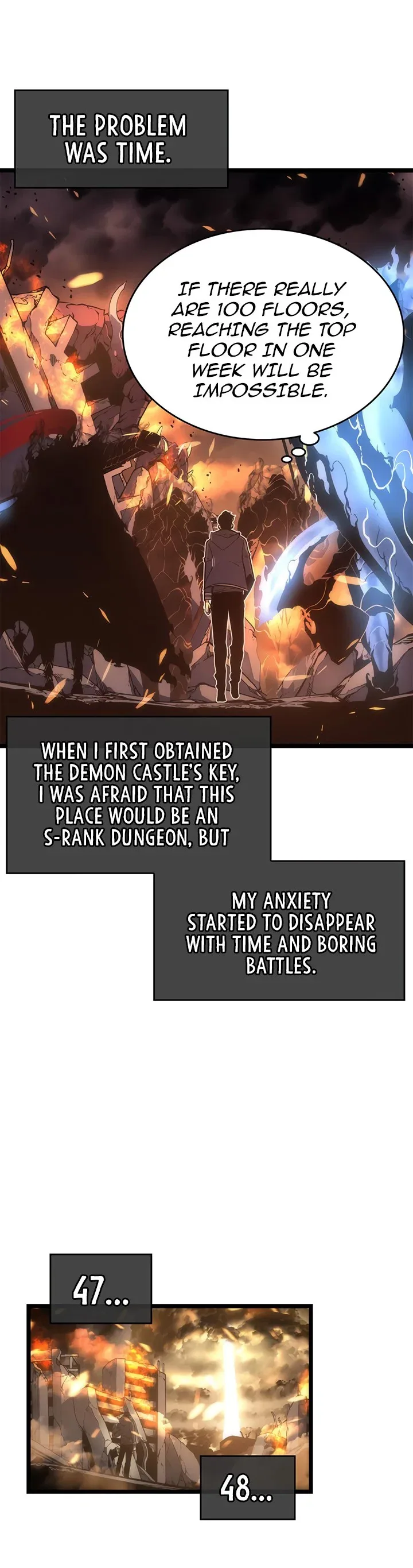 Solo Leveling manga, chapter 58, page 21 of 36
