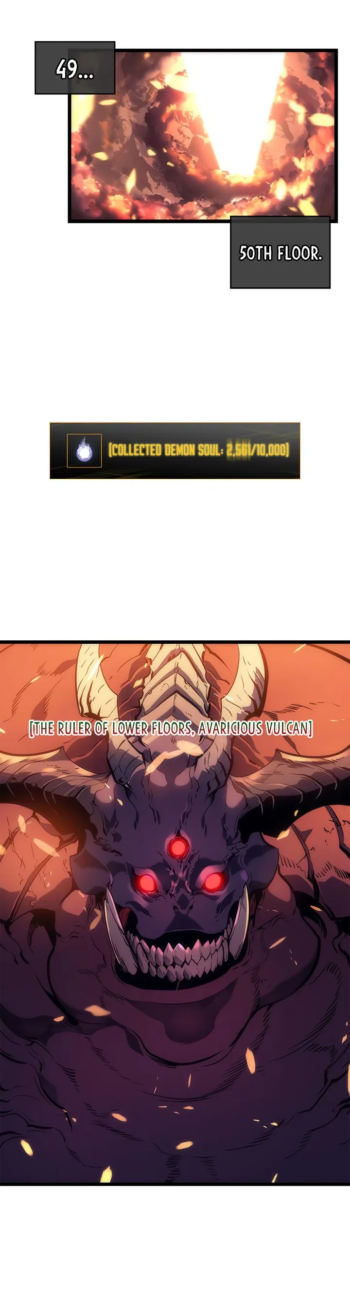 Solo Leveling manga, chapter 58, page 22 of 36