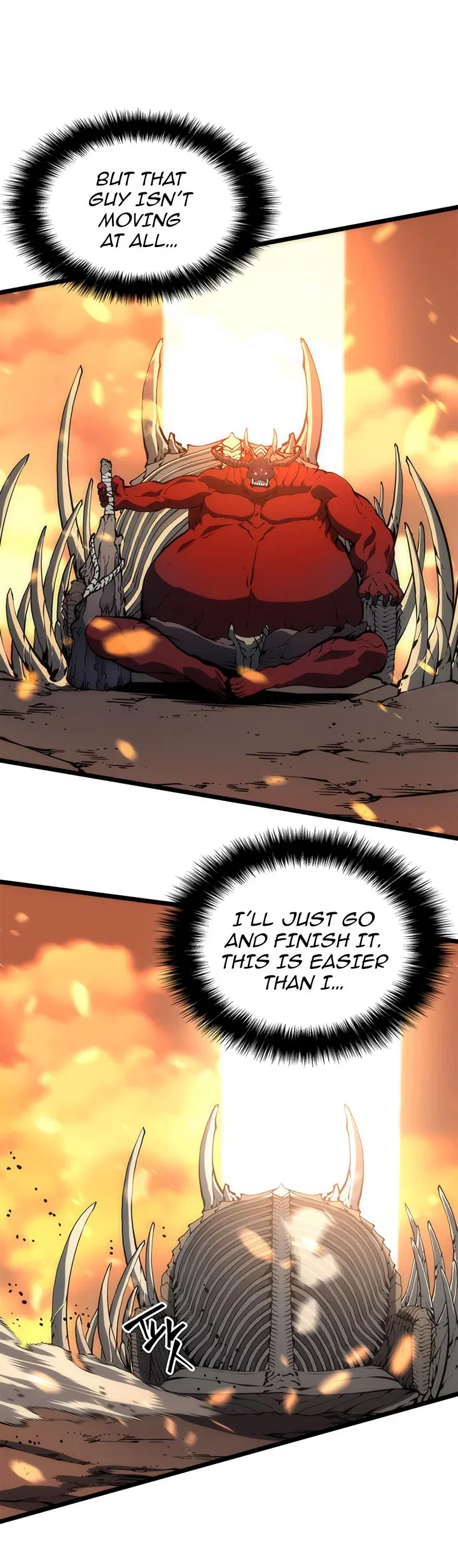 Solo Leveling manga, chapter 58, page 28 of 36