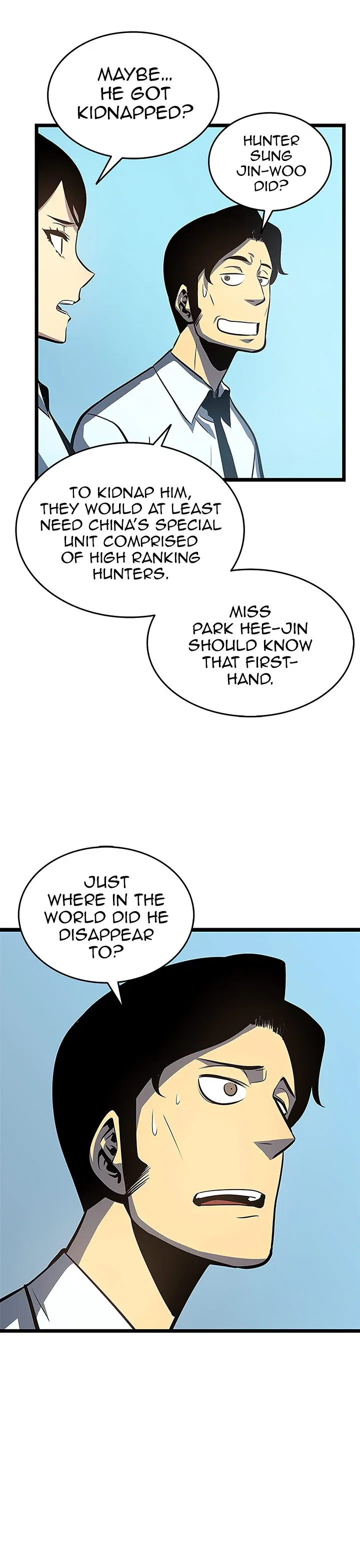Solo Leveling manga, chapter 59, page 28 of 31