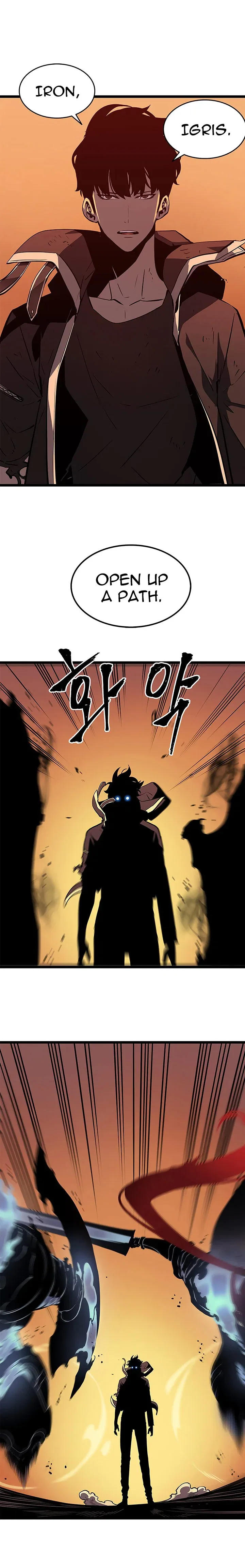 Solo Leveling manga, chapter 60, page 23 of 28