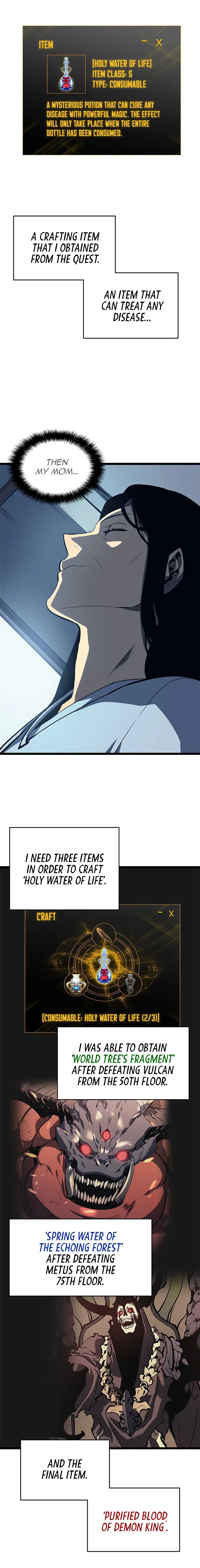 Solo Leveling manga, chapter 61, page 16 of 22