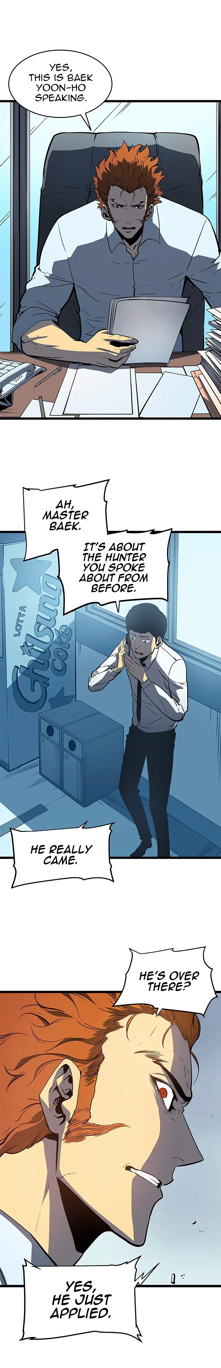 Solo Leveling manga, chapter 61, page 21 of 22