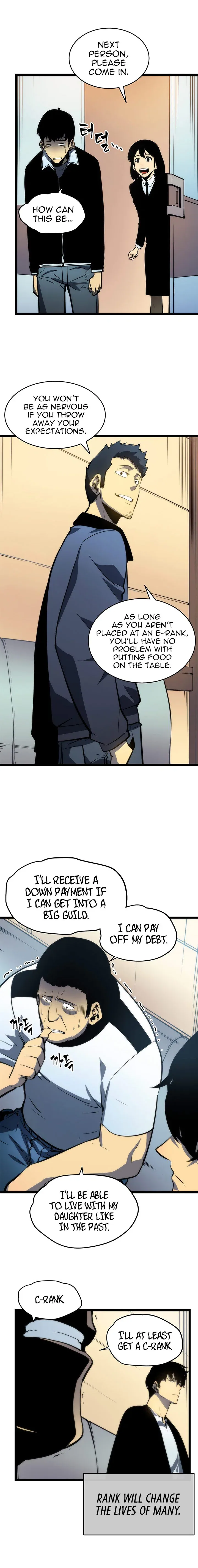 Solo Leveling manga, chapter 62, page 4 of 24