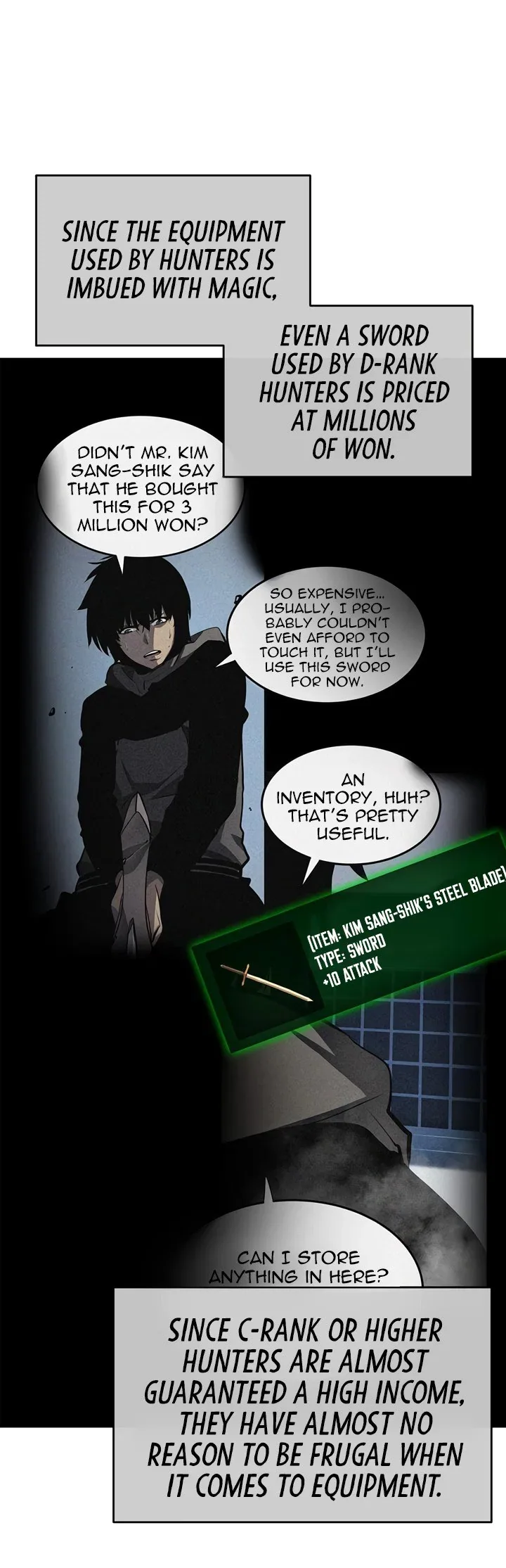 Solo Leveling manga, chapter 65, page 4 of 35