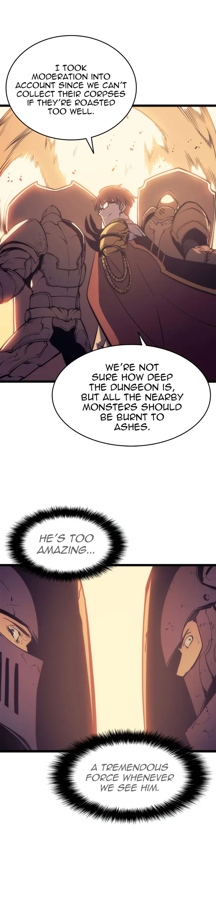 Solo Leveling manga, chapter 65, page 28 of 35