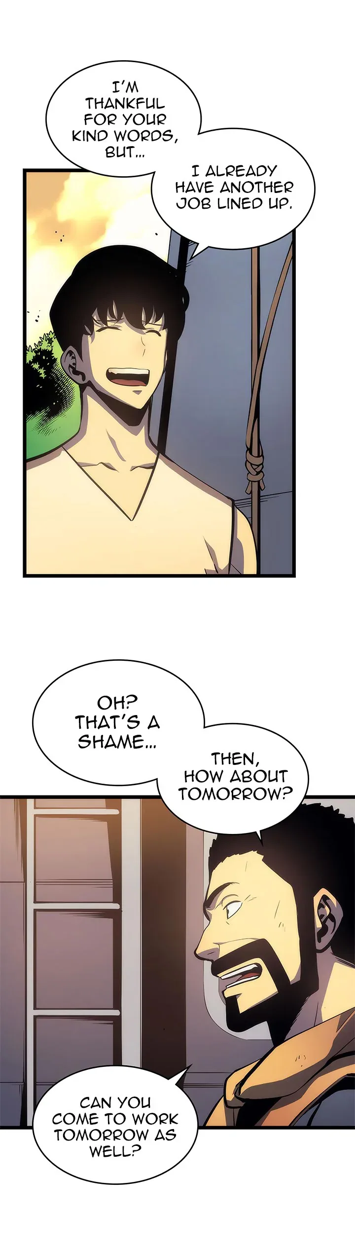 Solo Leveling manga, chapter 67, page 19 of 35