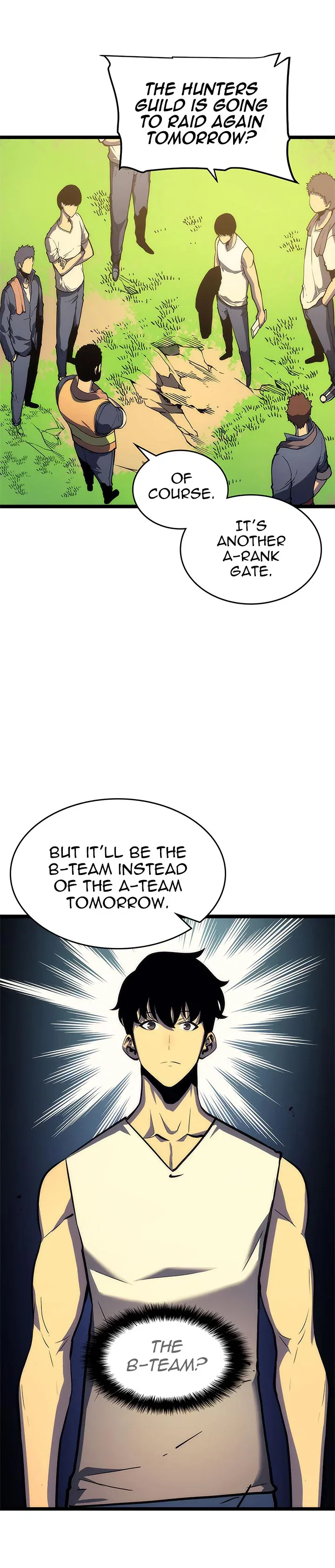 Solo Leveling manga, chapter 67, page 21 of 35