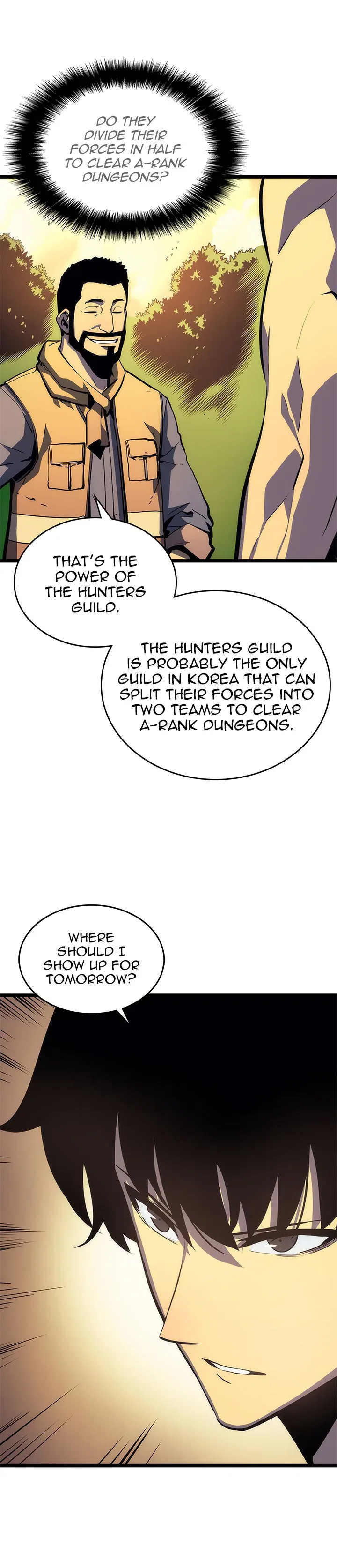 Solo Leveling manga, chapter 67, page 22 of 35