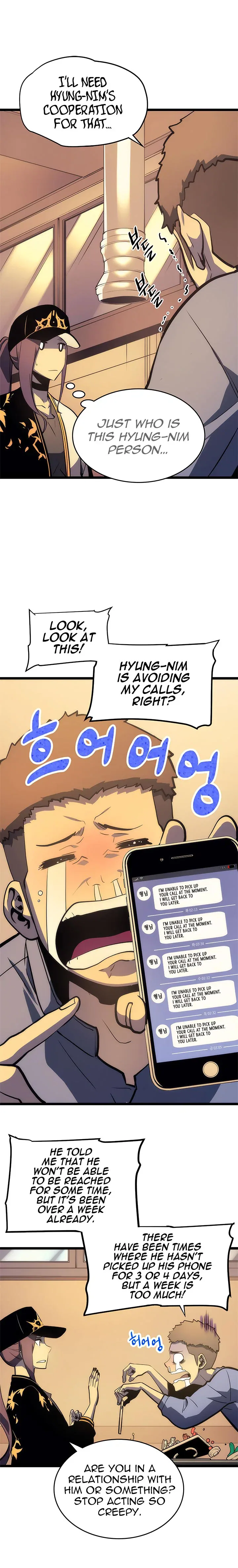 Solo Leveling manga, chapter 67, page 27 of 35