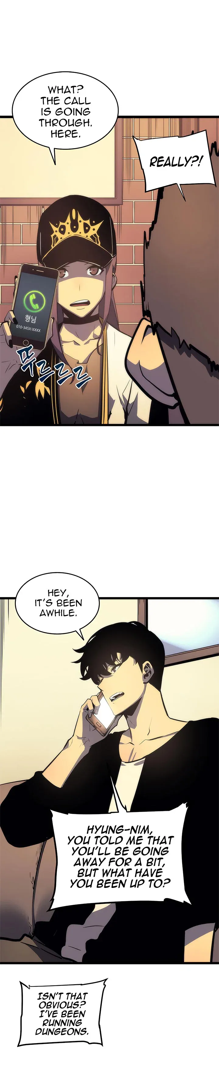 Solo Leveling manga, chapter 67, page 31 of 35