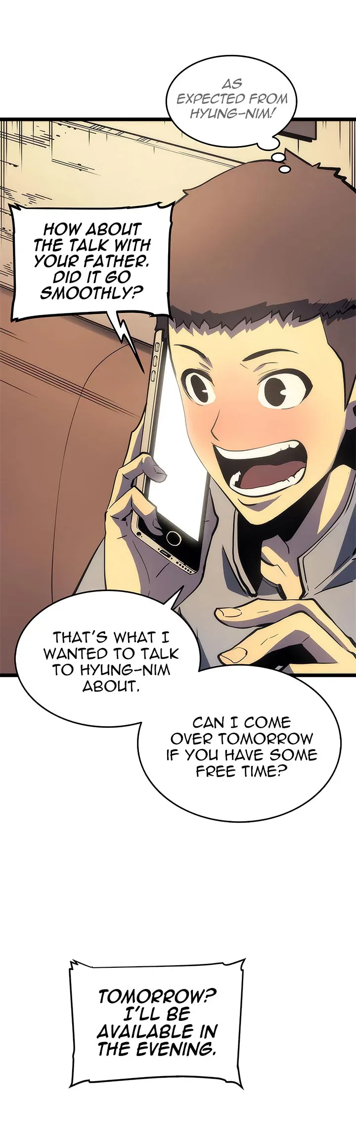 Solo Leveling manga, chapter 67, page 32 of 35