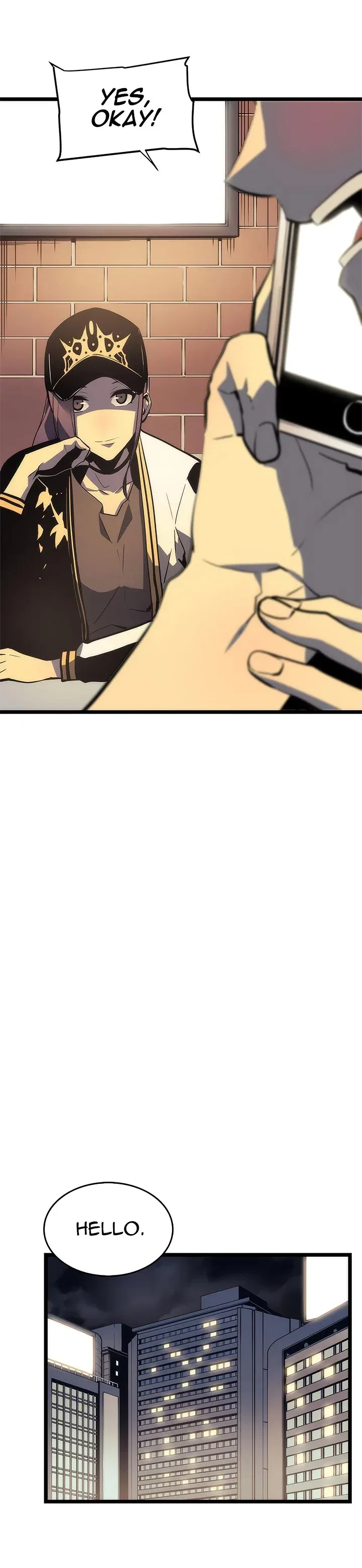 Solo Leveling manga, chapter 67, page 33 of 35