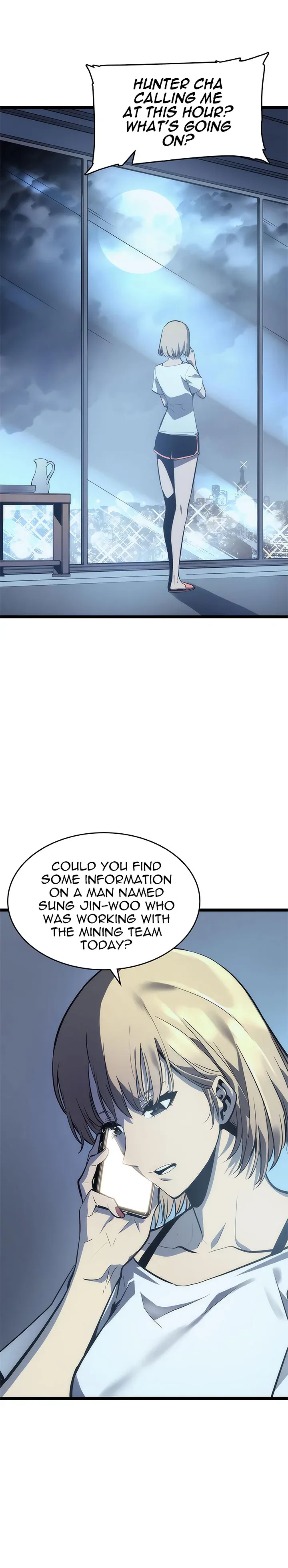 Solo Leveling manga, chapter 67, page 34 of 35