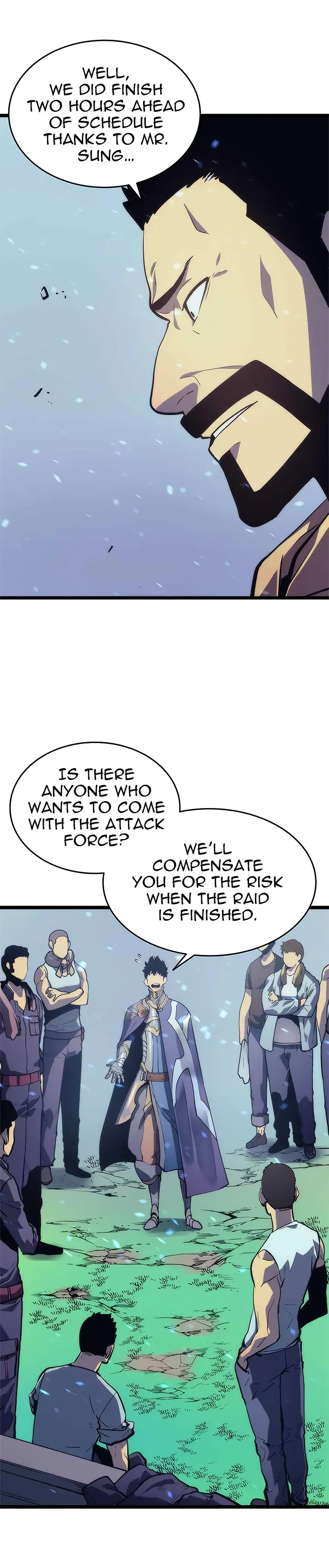 Solo Leveling manga, chapter 68, page 17 of 44