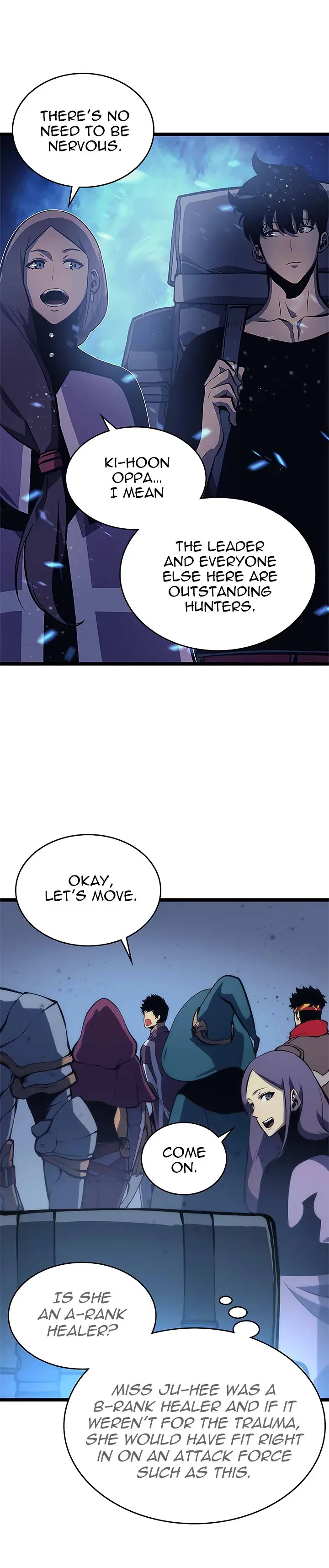 Solo Leveling manga, chapter 68, page 36 of 44