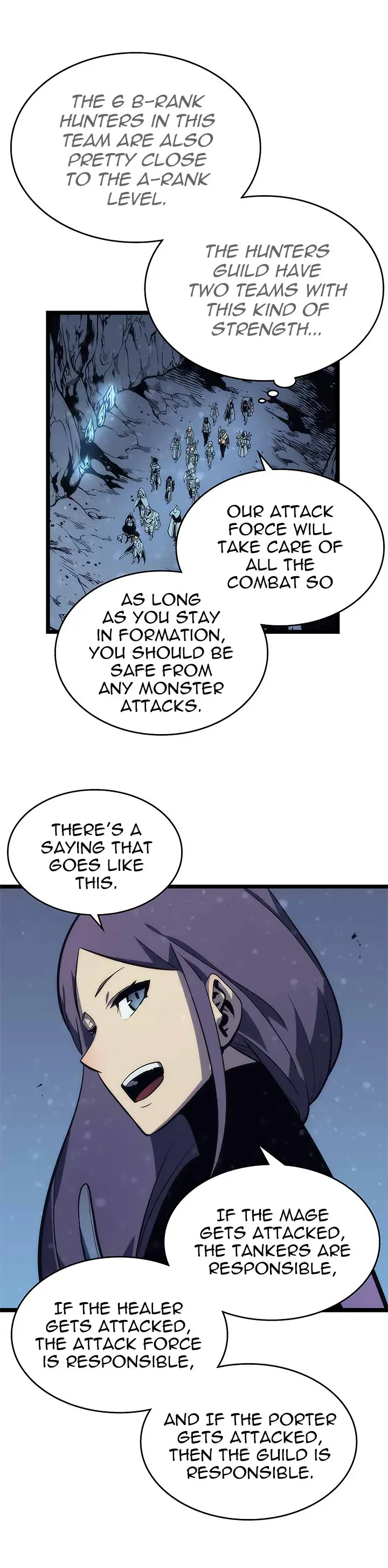 Solo Leveling manga, chapter 68, page 37 of 44