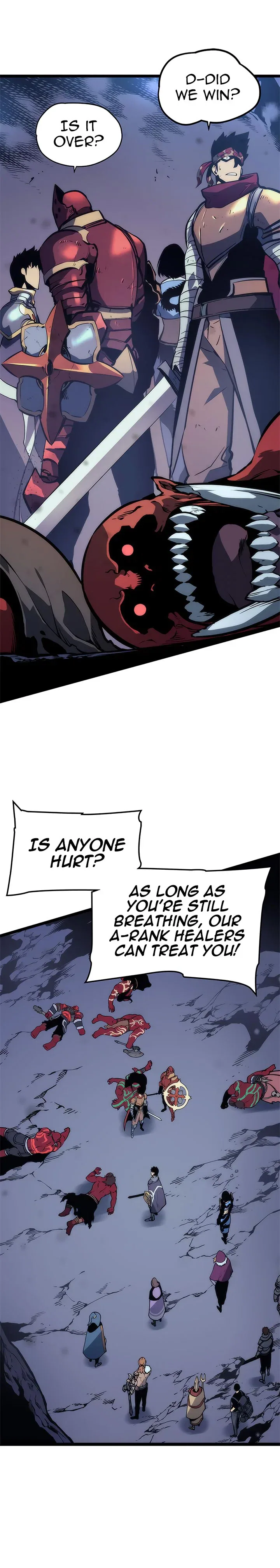 Solo Leveling manga, chapter 70, page 12 of 35