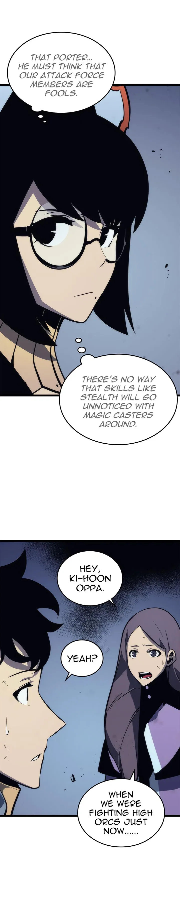 Solo Leveling manga, chapter 70, page 14 of 35