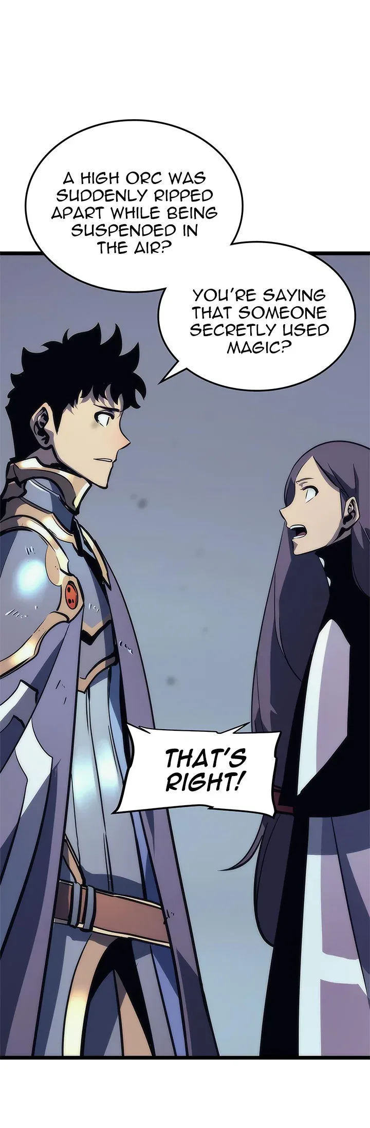 Solo Leveling manga, chapter 70, page 16 of 35