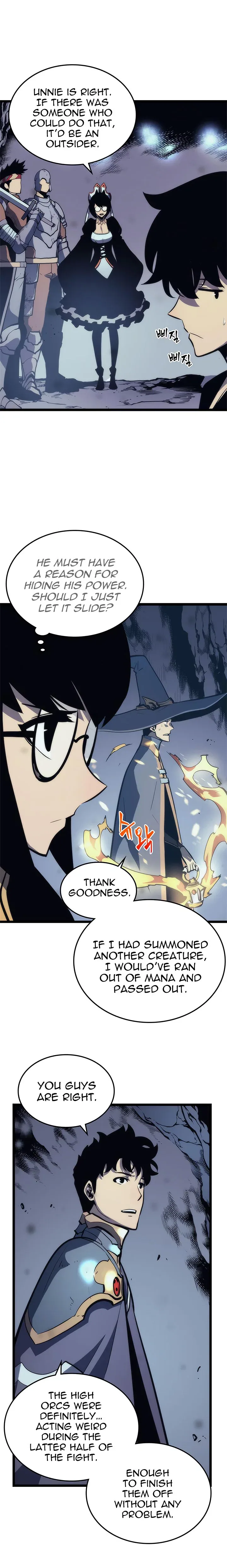 Solo Leveling manga, chapter 70, page 18 of 35