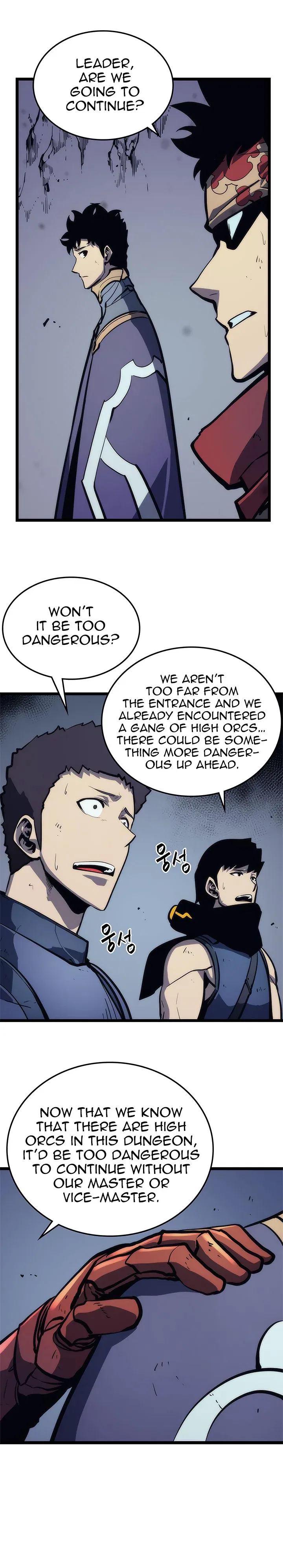 Solo Leveling manga, chapter 70, page 19 of 35