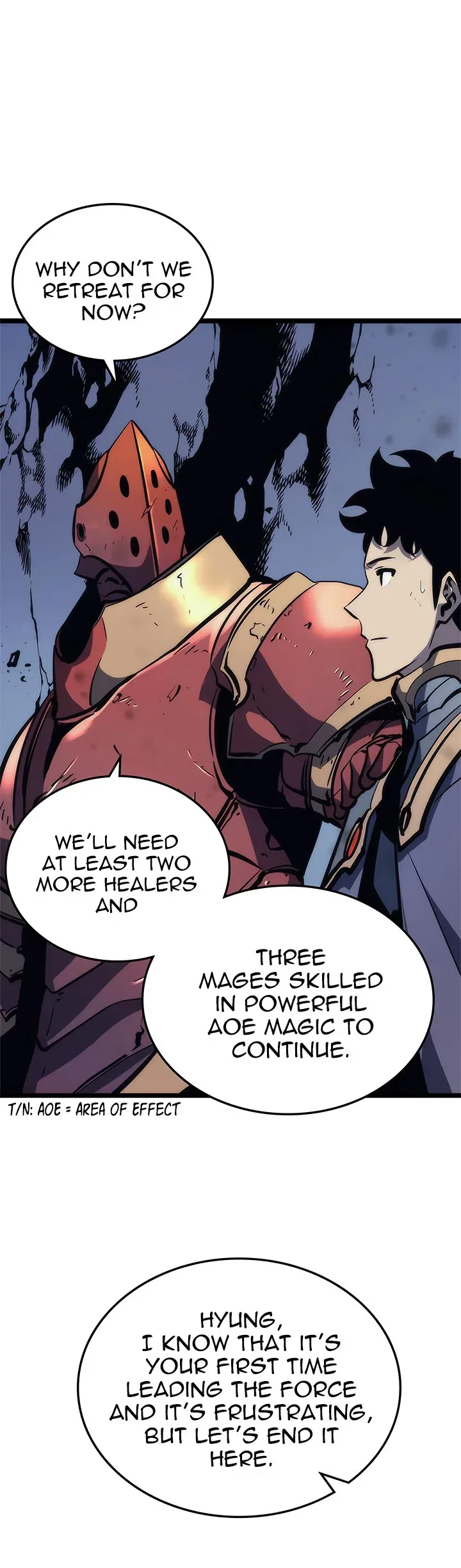 Solo Leveling manga, chapter 70, page 20 of 35