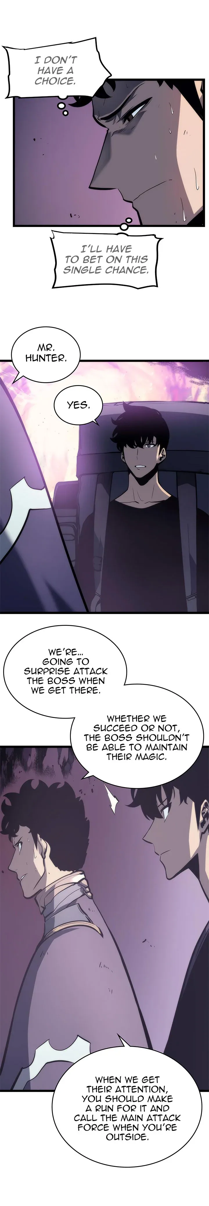 Solo Leveling manga, chapter 71, page 20 of 41