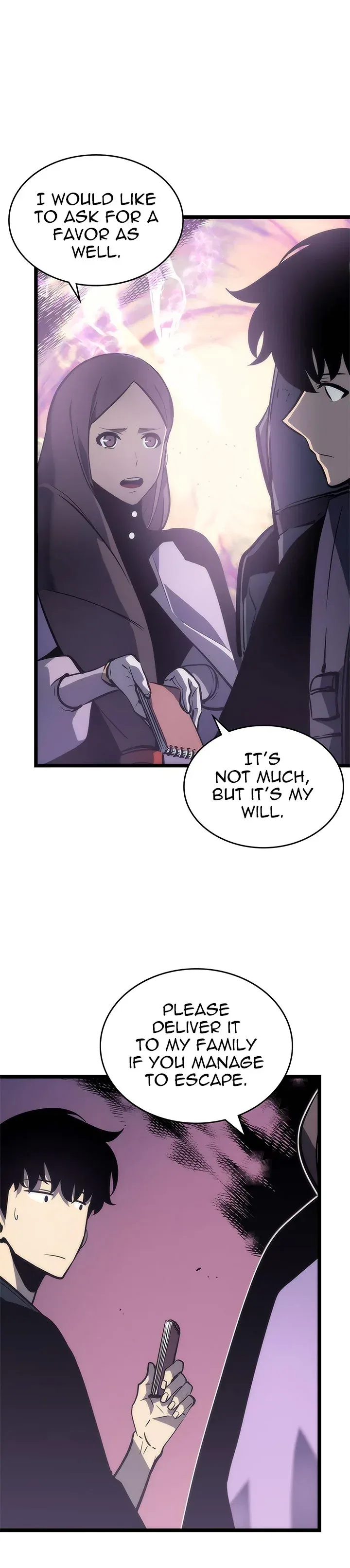 Solo Leveling manga, chapter 71, page 22 of 41