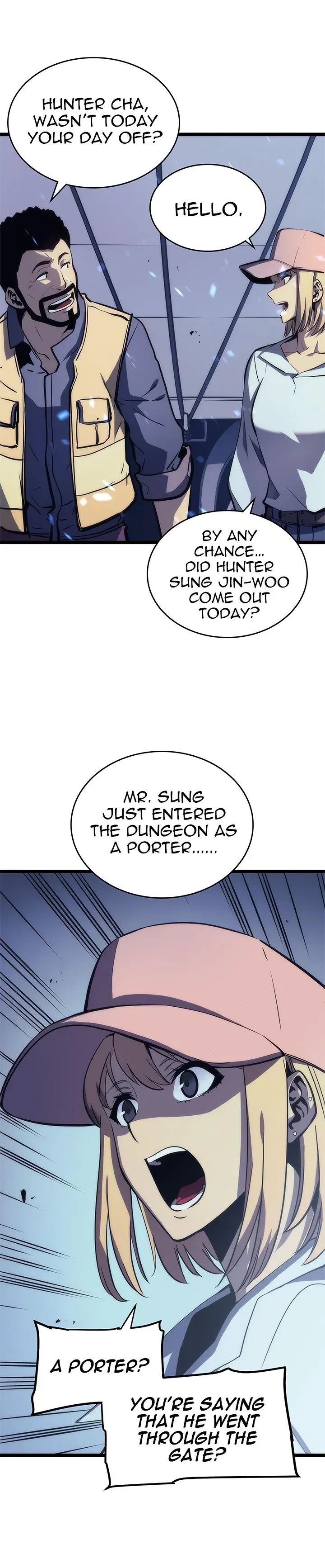 Solo Leveling manga, chapter 71, page 27 of 41