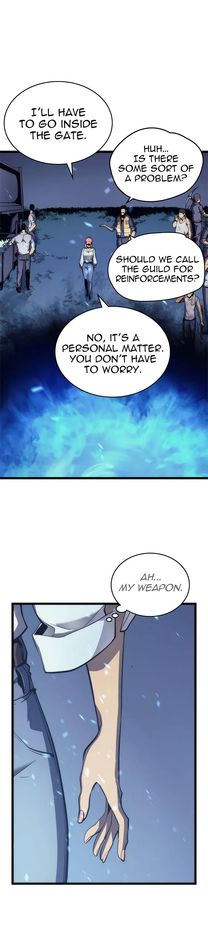 Solo Leveling manga, chapter 71, page 29 of 41
