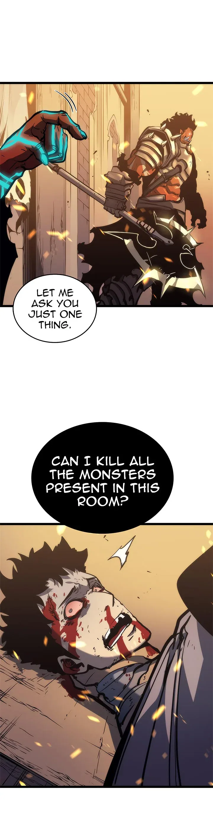 Solo Leveling manga, chapter 72, page 27 of 39