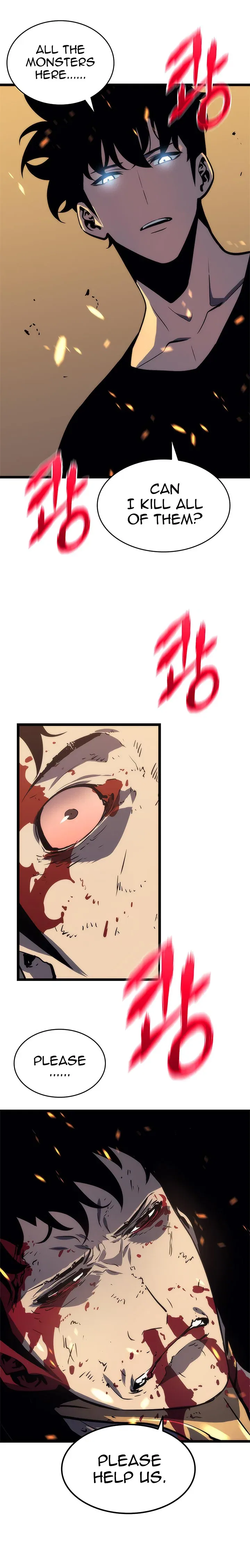 Solo Leveling manga, chapter 72, page 32 of 39