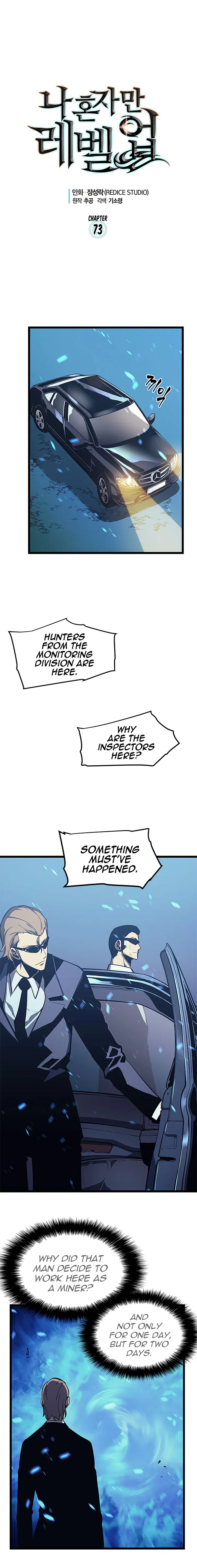 Solo Leveling manga, chapter 73, page 1 of 29