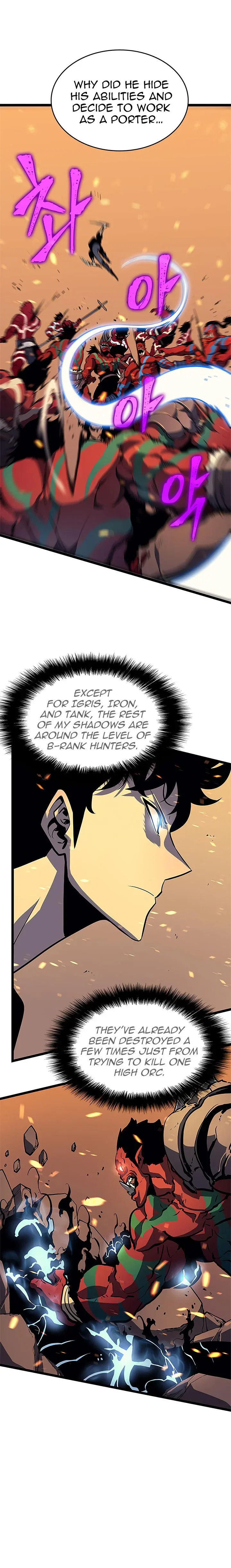 Solo Leveling manga, chapter 73, page 19 of 29